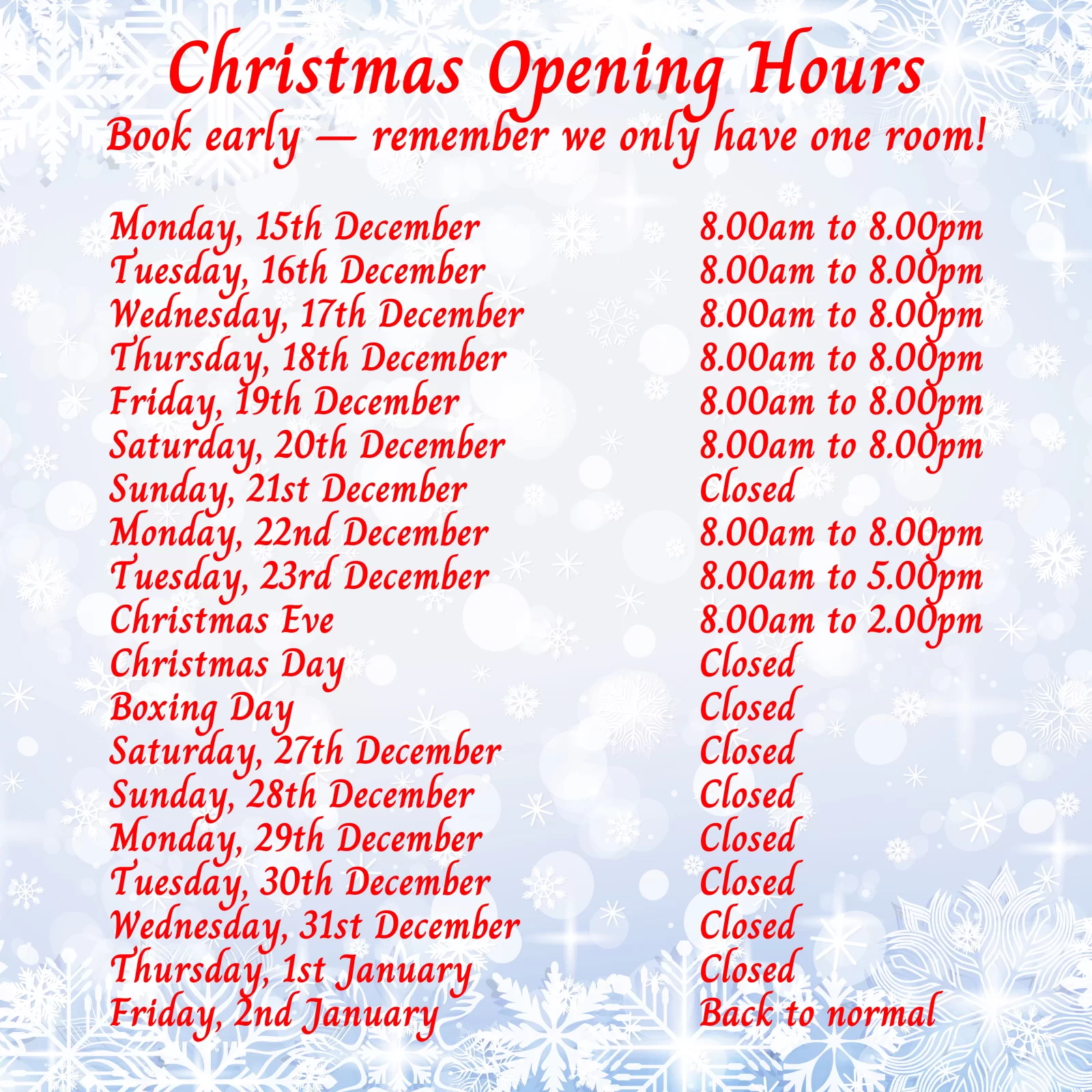 Promotion image 2 for Christmas Beauty Plan